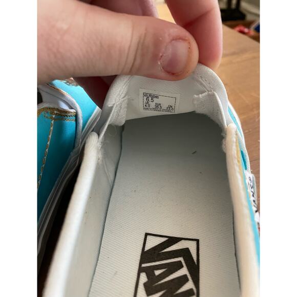 NWT Camila and Shawn Hand Painted Vans Sz. 6.5 - Picture 2 of 9